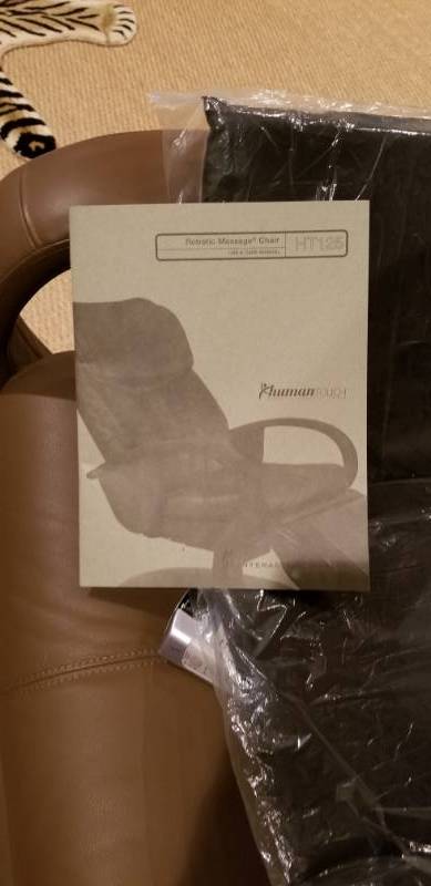 lot 2 image: HumanTouch Robotic Massage Chair HT125