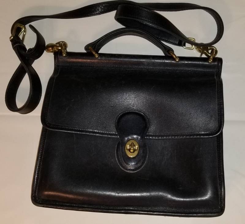 vintage coach leather satchel