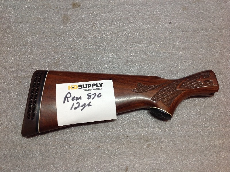 lot 19 image: Remington 870 12 Gauge Stock