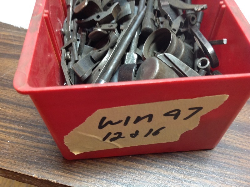 lot 37 image: Winchester 97 12 & 16 Gauge Parts