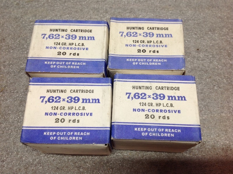 lot 47 image: 4 Boxes 762 x 39 Non-Corrosive Cartridges