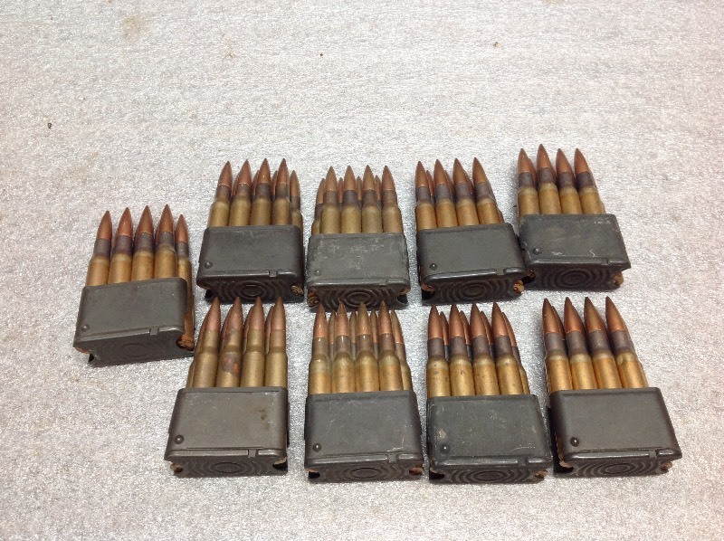 lot 56 image: 72 Rounds 30 Caliber Non-Corrosive Ammunition