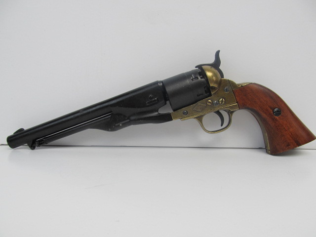 lot 10 image: 1860 Colt Revolver Replica 