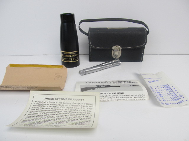 lot 32 image: Vintage BUSHNELL Rifle Scope Bore Sighter