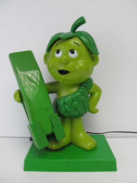 lot 163 image: Vintage PILLSBURY Green Giant Telephone