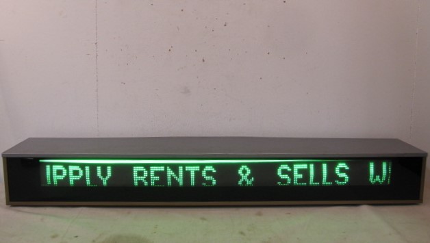 lot 68 image: Vintage SALESCASTER Model 56 Lighted Store Display Sign