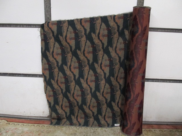 lot 84 image: Large Bolt of Golf Motif Fabric