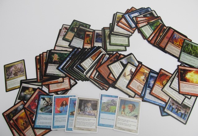 lot 133 image: Lot of Assorted MAGIC the Gathering Cards