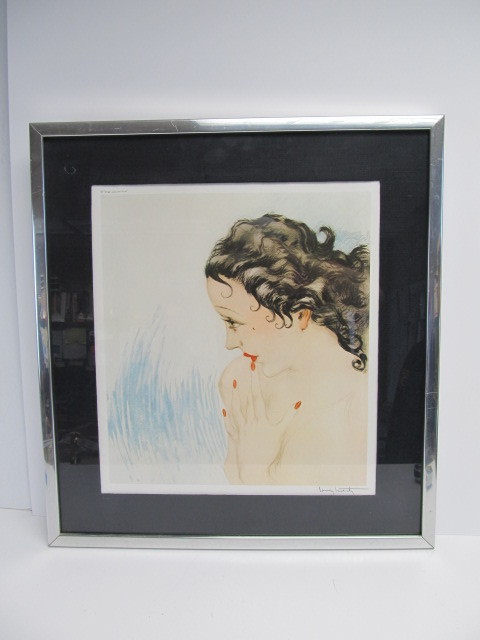 lot 156 image: LOUIS ICART Framed Print