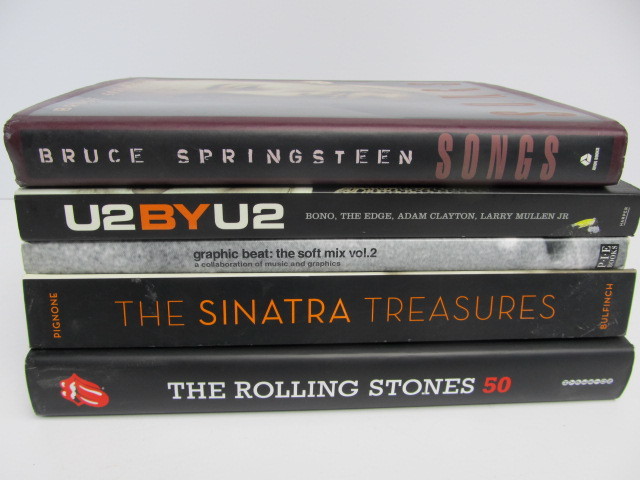 lot 264 image: Group of Large Music Related Coffee Table Books