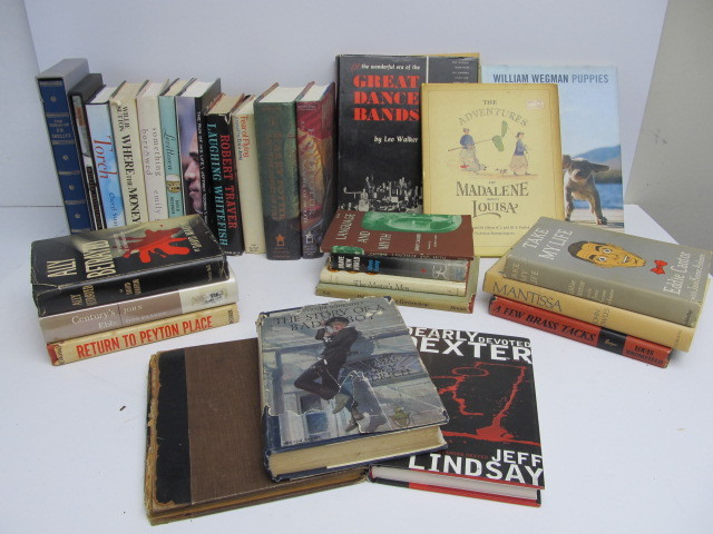 lot 267 image: Large Lot of Vintage & Newer Books Novels etc - Many First Editions