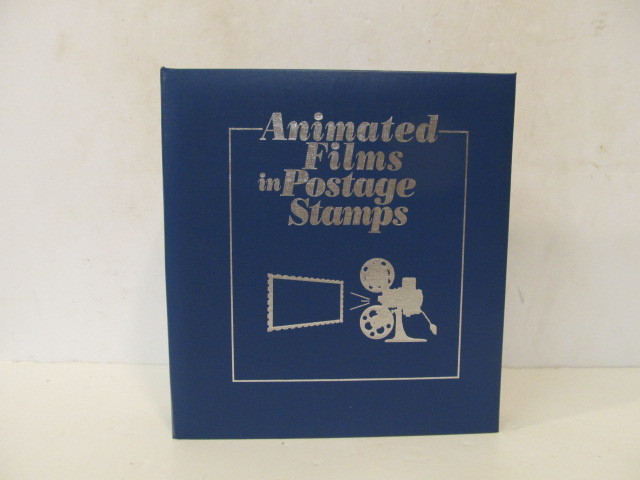 lot 255 image: FULL Album Featuring Animated Films in Postage Stamps