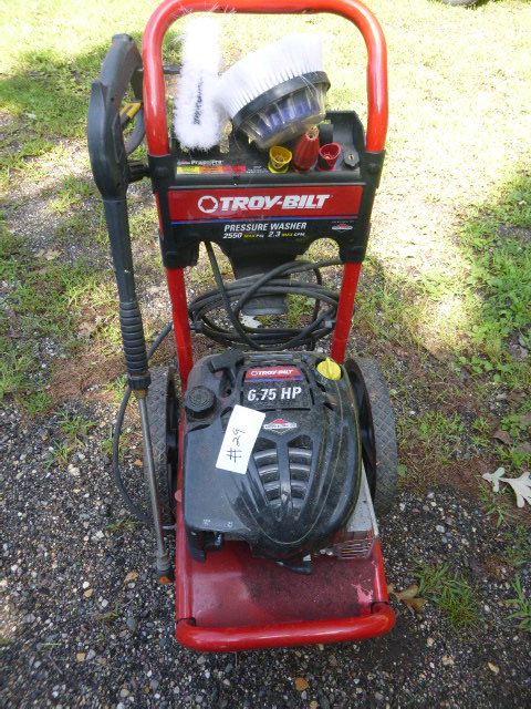 lot 29 image: Troy-Bilt Power Washer