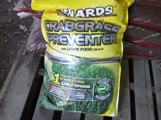 lot 32 image: Menards Crabgrass Preventer