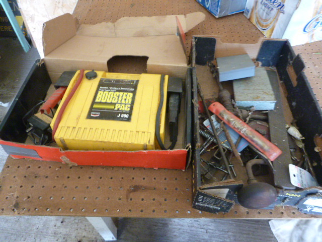 lot 83 image: Century Booster Pac with Garage Items