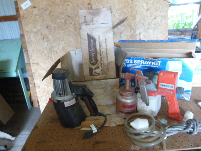 lot 84 image: 2 Paint Sprayers