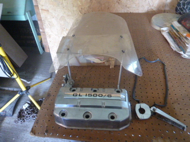lot 102 image: Value Cover, Honda Foot Peg, Motorcycle Windshield