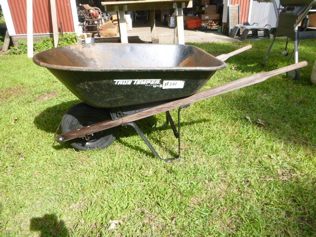 lot 151 image: True Temper Wheel Barrow