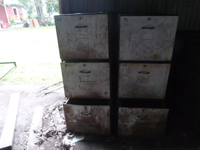 lot 167 image: 2 3-Door Metal Cabinets