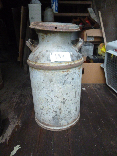 lot 184 image: Vintage Milk Can