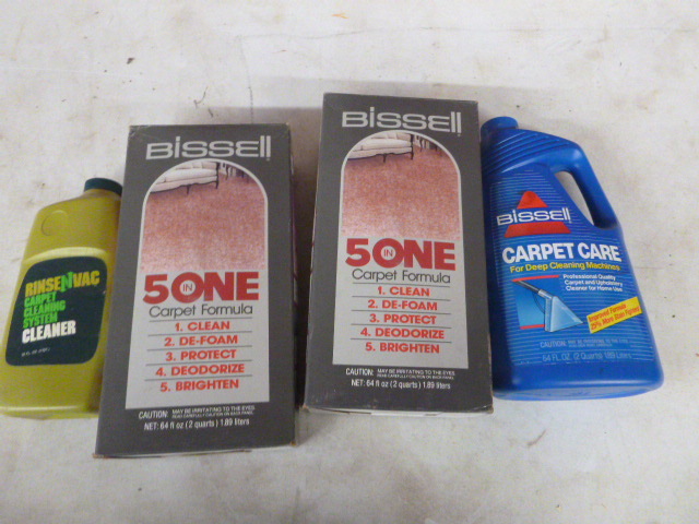 lot 259 image: Carpet Cleaning Liquids