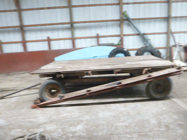 lot 325 image: McCormick Hay Wagon