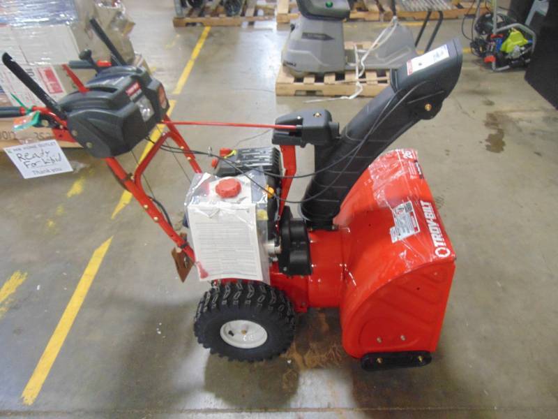 Troy-bilt 26 in. 243 cc 2-Stage Gas Snow Blower with Electric Start ...