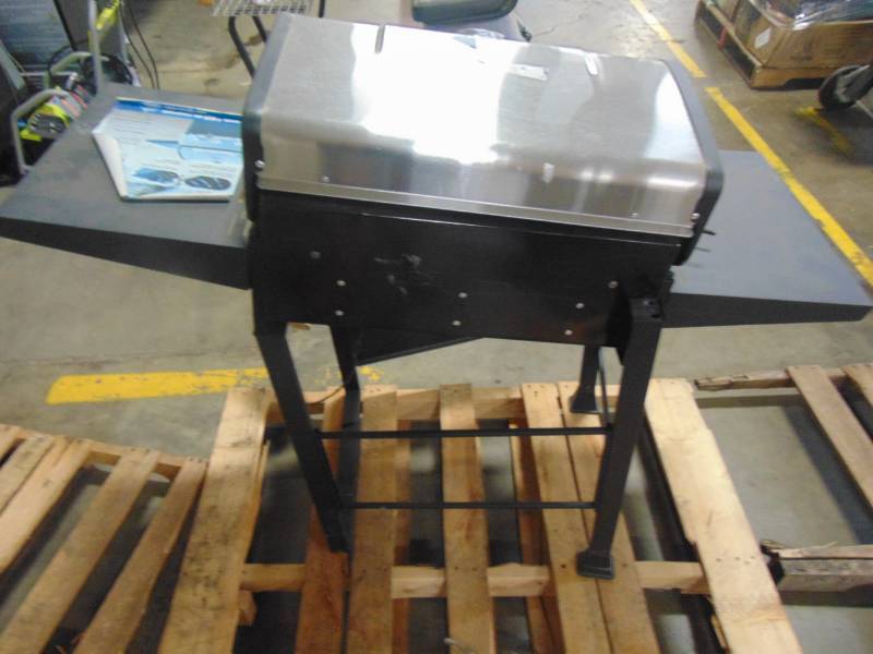 Blue Rhino Black And Silver/Porcelain And Stainless Steel 3Burner