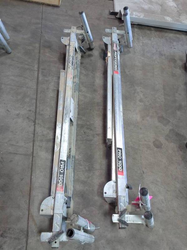 Lot of (2) StableMate Professional Pro 1000 Universal Miter Stands