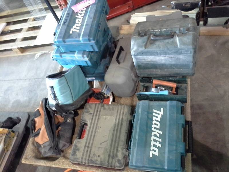 Pallet Lot of Empty Tool Cases