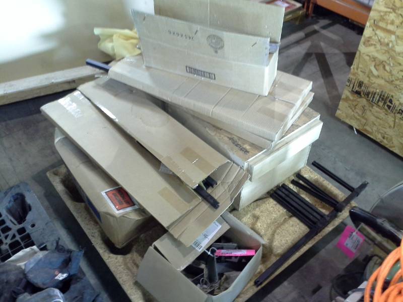 Pallet Lot of Misc. Hardware - Hinges, Brackets, And More