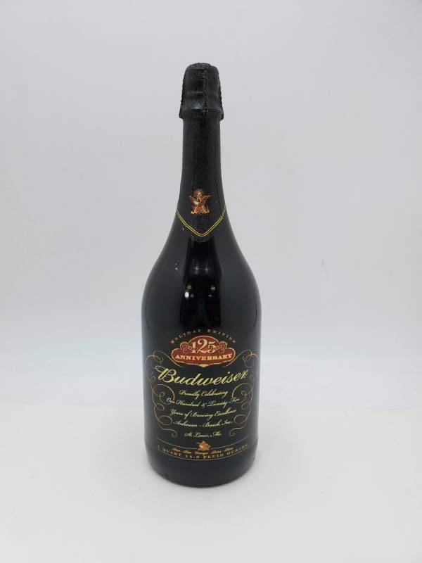 lot 37 image: Budweiser 125th Anniversary Holiday Edition Unopened