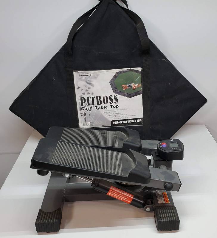 lot 44 image: Pitboss Card Table Poker Table  Stair Stepper