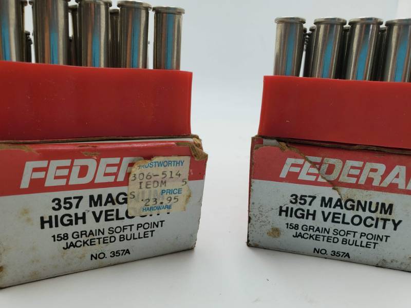 lot 53 image: .357 Magnum Bullets