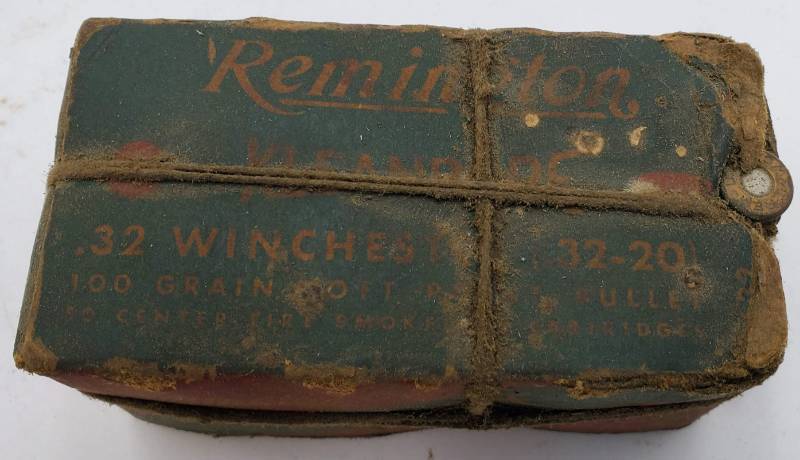 lot 57 image: Vintage Box .32-20 100g Bullets