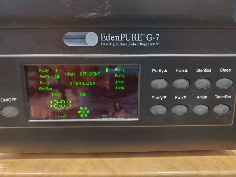 lot 9 image: Eden Pure G-7 Air Purifier