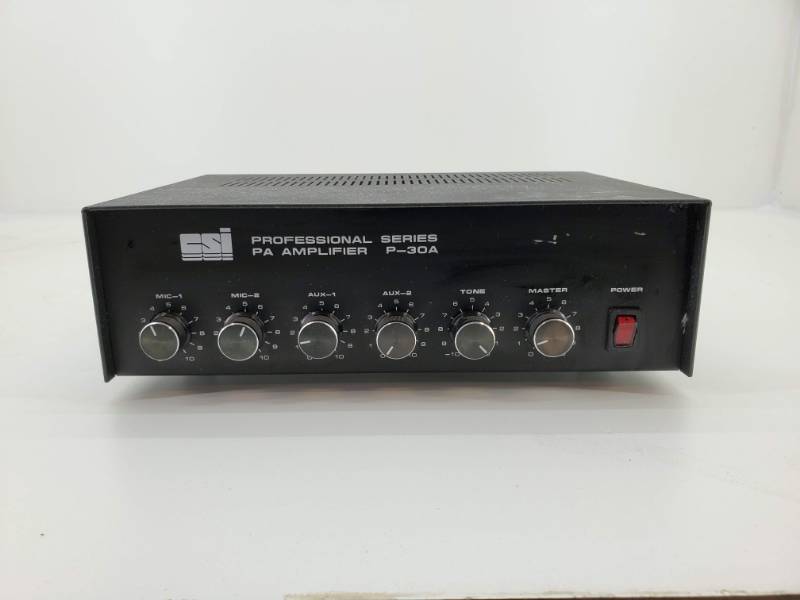 lot 20 image: CSI Professional P-30A PA Amplifier