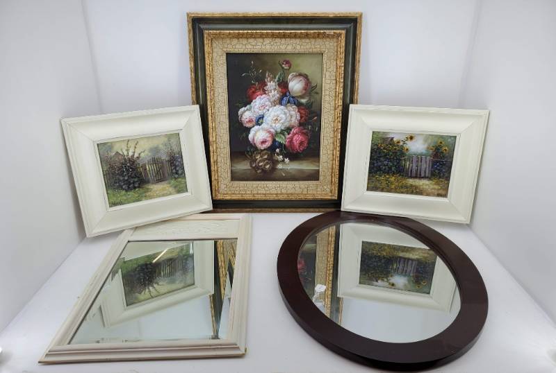 lot 10 image: Mirrors and Pictures