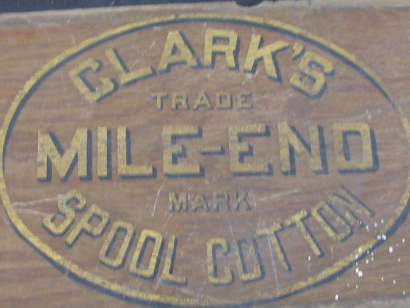 Clarks Spool Cabinet Panel