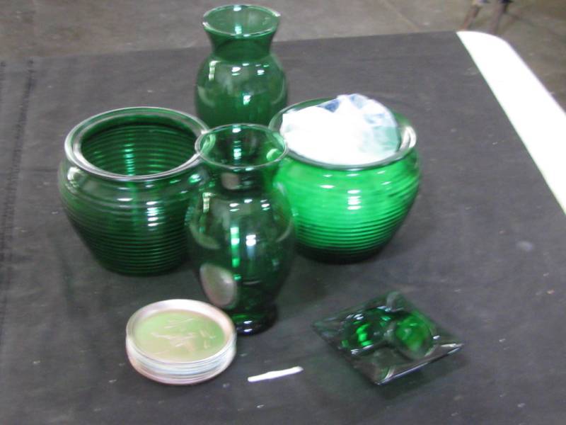 Green Glassware