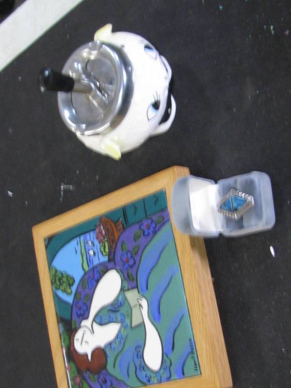 Cat Spinner Ashtray