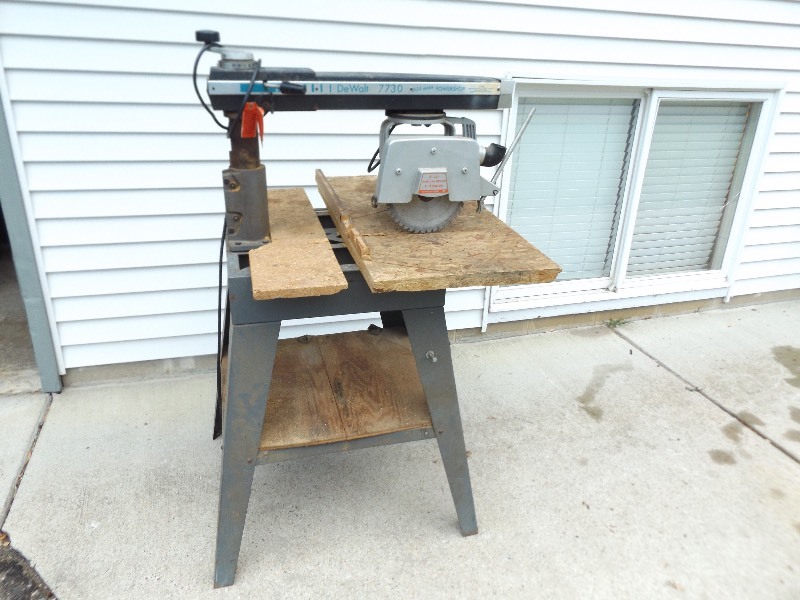 Dewalt 7730 radial arm saw new arrivals