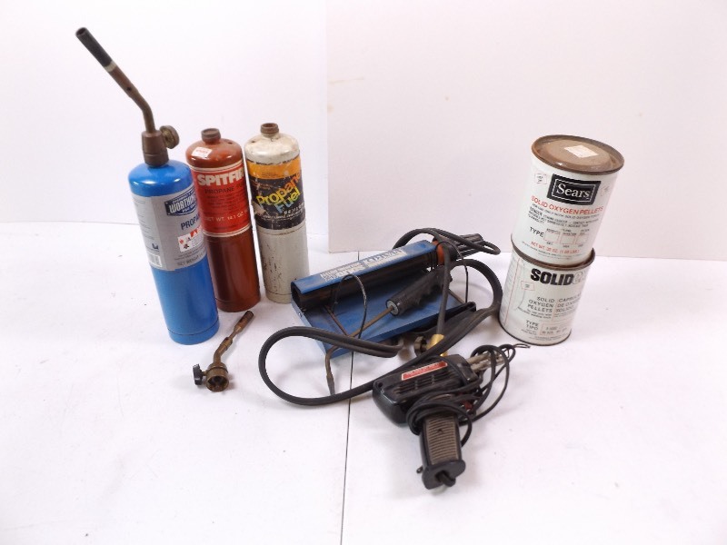 lot 44 image: Lot of Welding, Soldering, etc.