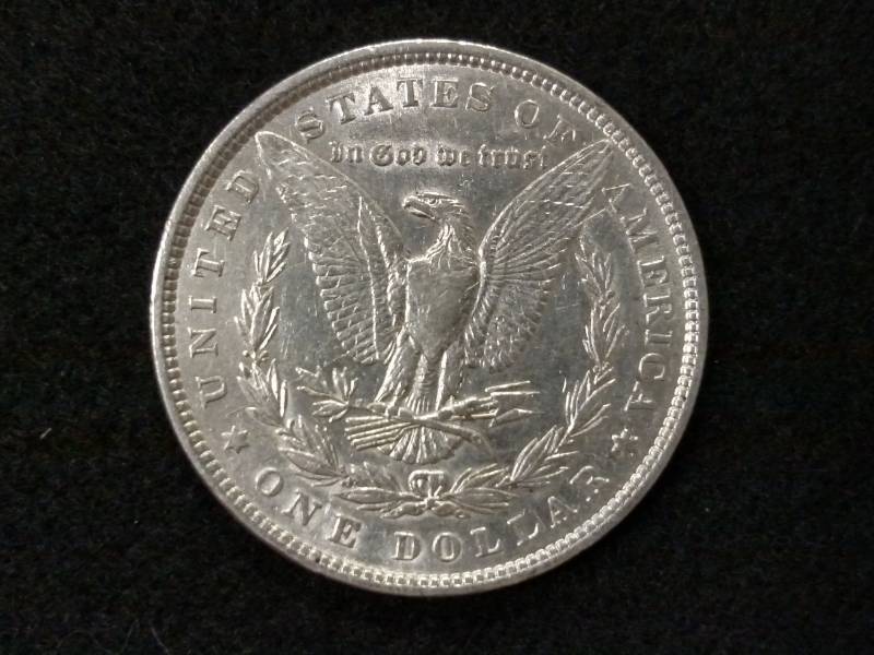 lot 10 image: 1881 Morgan Silver Dollar...