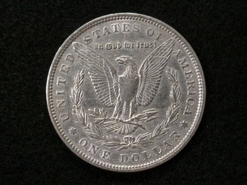 lot 29 image: 1891 Morgan Silver Dollar...