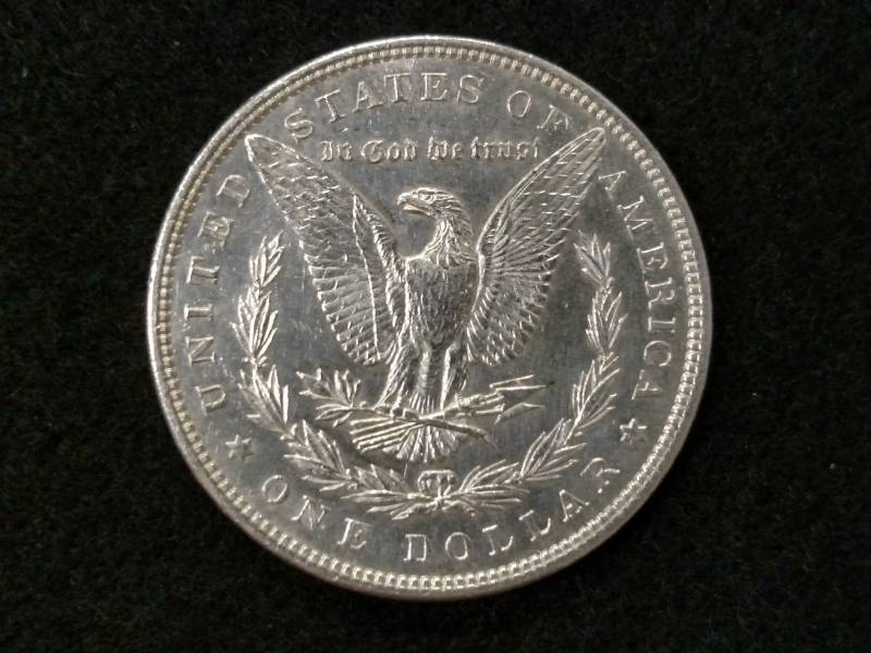 lot 31 image: 1896 MS  Morgan Silver Dollar...