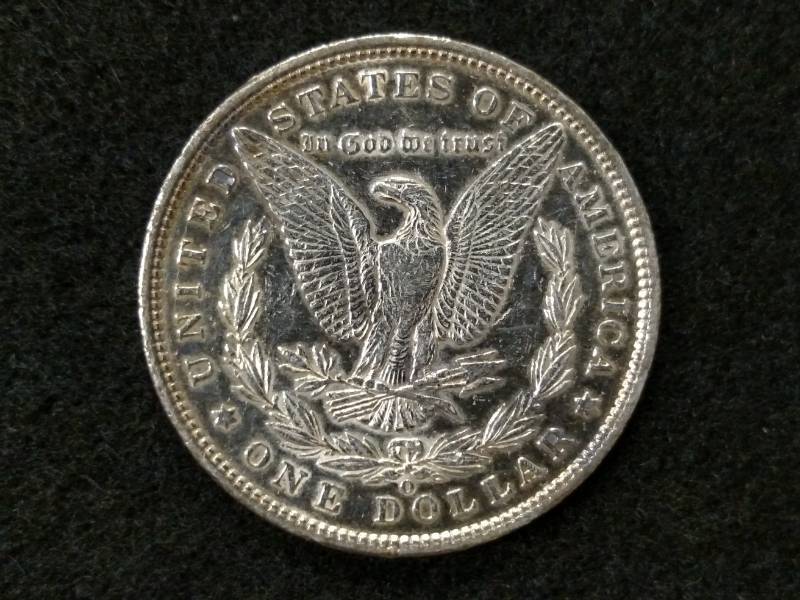 lot 40 image: 1900 O Morgan Silver Dollar...