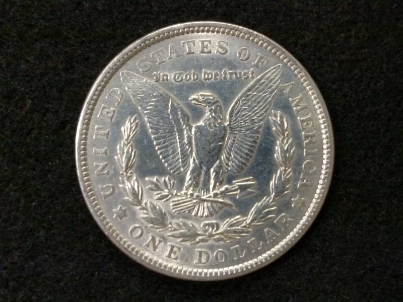 lot 45 image: 1921 Morgan Silver Dollar...