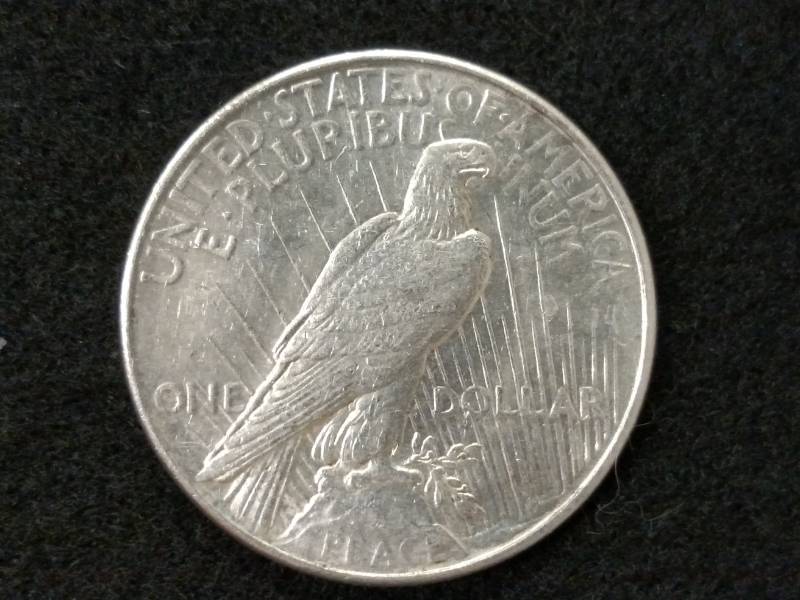 lot 58 image: 1922 Peace Silver Dollar...