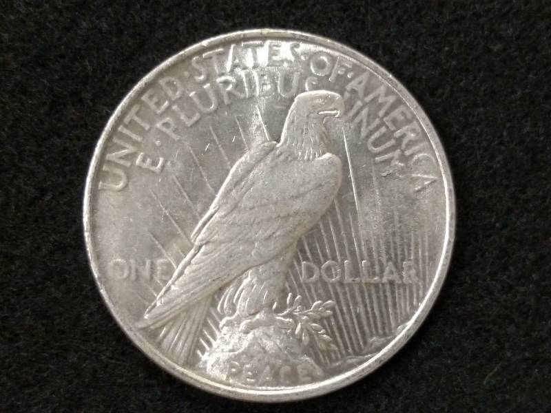 lot 63 image: 1922 Peace Silver Dollar...